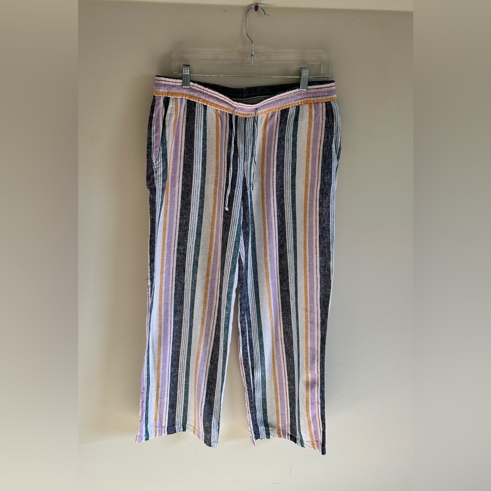 OLD NAVY -  Linen Blend Wide Leg Pants